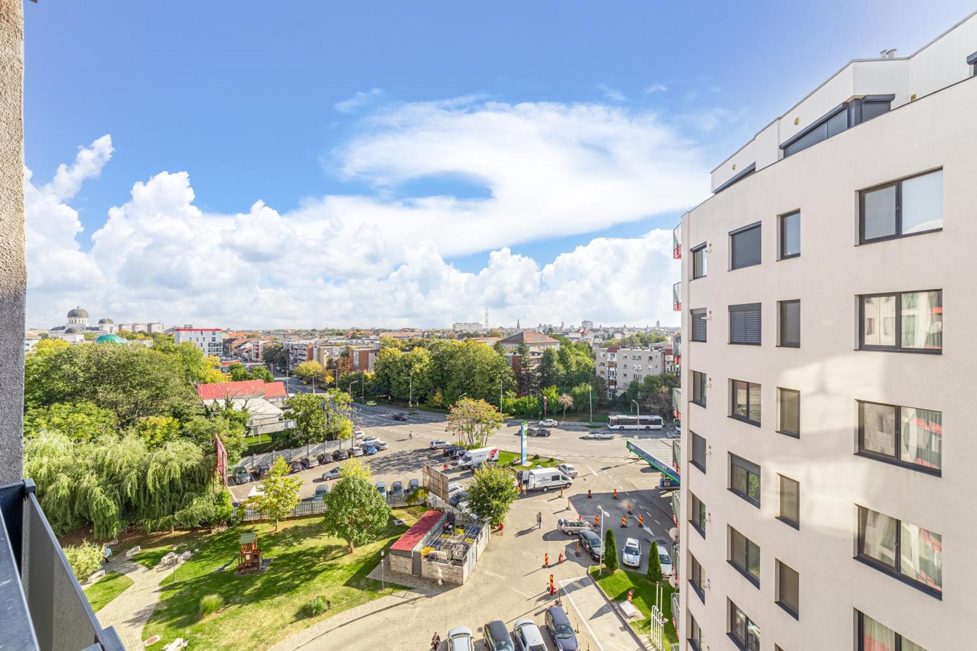Ari Blue Apartment Ared In Kaufland Complex อาราด ภายนอก รูปภาพ